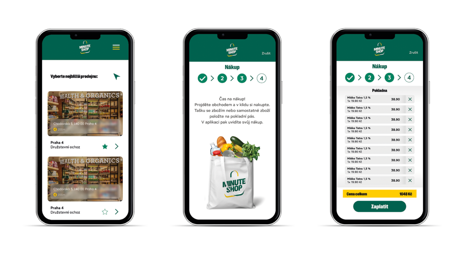 Ako používať aplikáciu Minute Shop pre nákup v 24/7 obchode